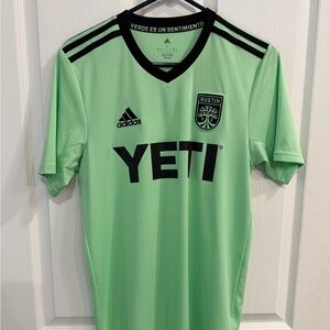 Adidas Austin FC Mint Green Soccer Jersey
